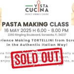 MAKING TORTELLINI: Pasta Class in Downtown Sarasota!