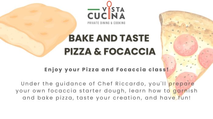 Bake and taste Pizza and Focaccia March 21