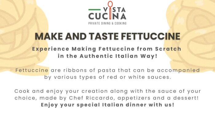 MAKING FETTUCCINE – Pasta Class in Downtown Sarasota!